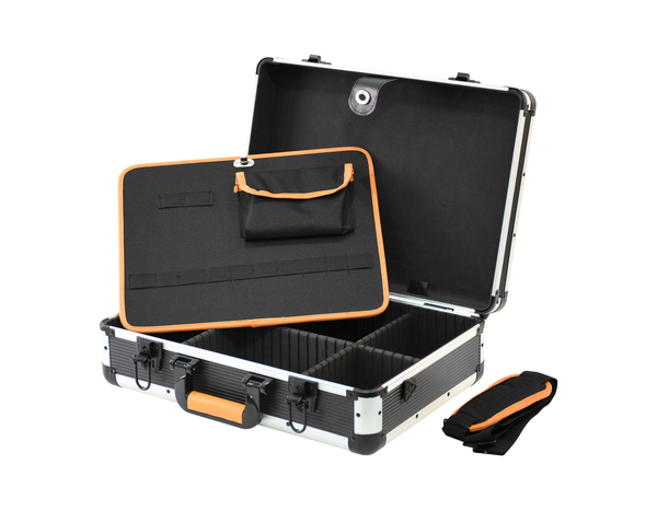 Malette de rangement en aluminium 6 compartiments - L. 46 x l. 45 cm - MAGNUSSON - Brico Dépôt