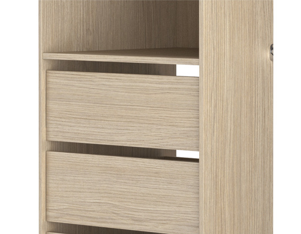 Kit Dressing "Qazus" décor chêne clair - Brico Dépôt