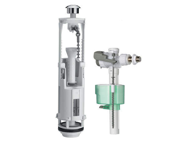 Ensemble de chasse double volume "OPTIMA S/QUIETO" - Siamp - Brico Dépôt