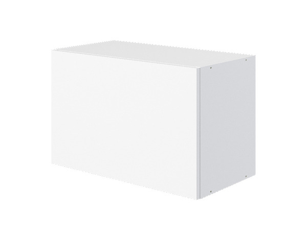 Meuble sur-hotte 1 porte "Pragma" - Blanc - L. 60 x H. 38 x P. 32 cm - Brico Dépôt