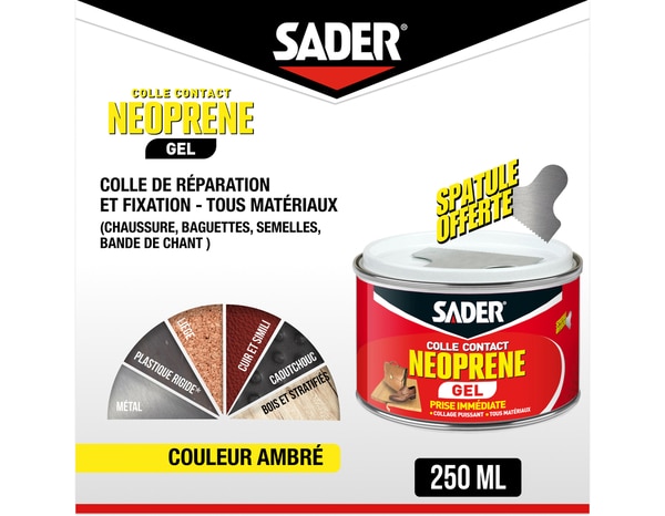 Sader Colle contact Néoprène gel