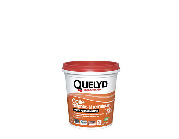 Colle pour isolants thermiques en plaques et rouleaux - 1kg - Quelyd - Brico Dépôt