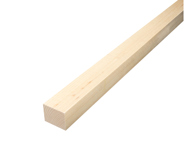 Tasseau en sapin brut L. 2,40 m section 63 x 75 mm - Brico Dépôt