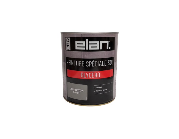 Peinture extérieur sol satin 2,5 L gris béton - Brico Dépôt