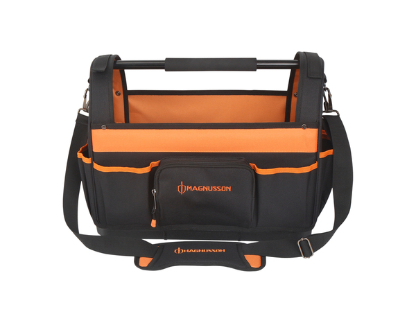 Sac à outil avec poignée rigide - H. 36 x L.46 x l. 26 cm - MAGNUSSON - Brico Dépôt