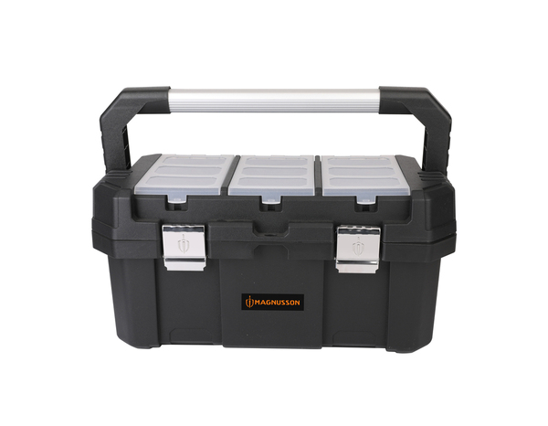 Boîte à outil en plastique avec compartiment amovible 50 cm - MAGNUSSON - Brico Dépôt