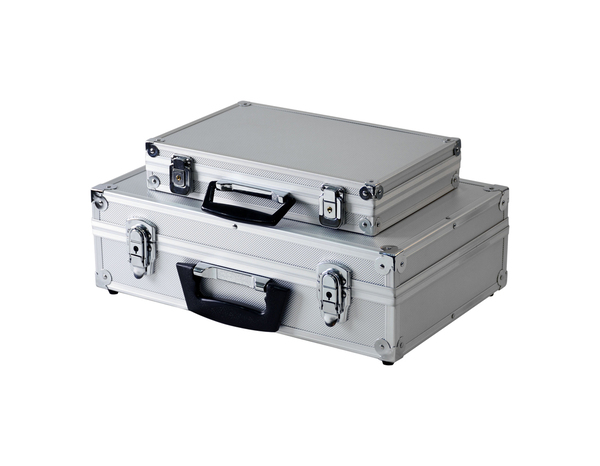 Lot de 2 valises en aluminium 30 et 40 cm - Forge steel - Brico Dépôt