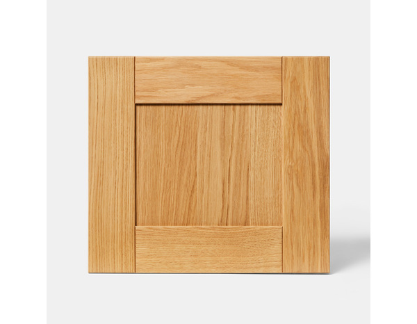 Façade 1 casserolier 40cm "Ilona"chêne doré - L. 39.7 x H. 35.6cm - Cooke and Lewis - Brico Dépôt