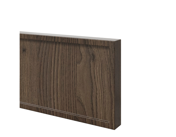 Bandeau four 60cm "Heline" noyer mat - l. 59.7 x h. 11.5cm - Cooke and Lewis - Brico Dépôt