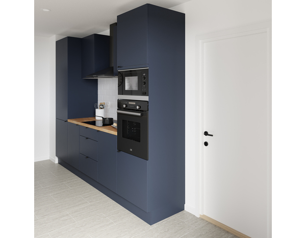 Finition caisson colonne "Dorice" bleu mat - l. 57 x h. 201cm - Cooke and Lewis - Brico Dépôt