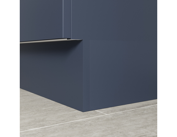 Chant "Dorice" bleu mat - l. 1m x h. 1.9cm - Cooke and Lewis - Brico Dépôt