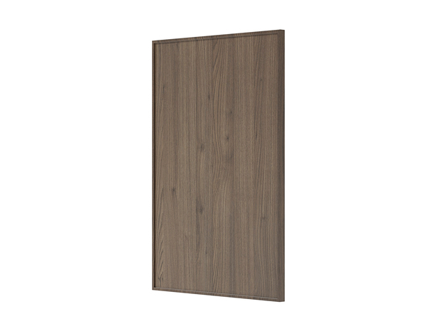 Façade 1 porte 50cm "Heline" noyer mat - l. 49.7 x h. 71.5cm - Cooke and Lewis - Brico Dépôt