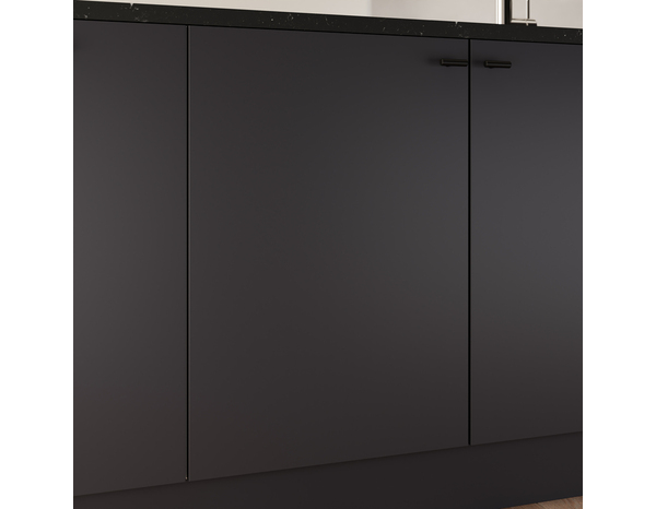 Façade 1 porte 50cm "Dorice" anthracite mat - l. 49.7 x h. 71.5cm - Cooke and Lewis - Brico Dépôt