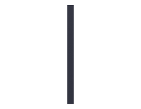 Fileur d'angle haut "Dorice" bleu mat - h. 71.5cm - Cooke and Lewis - Brico Dépôt