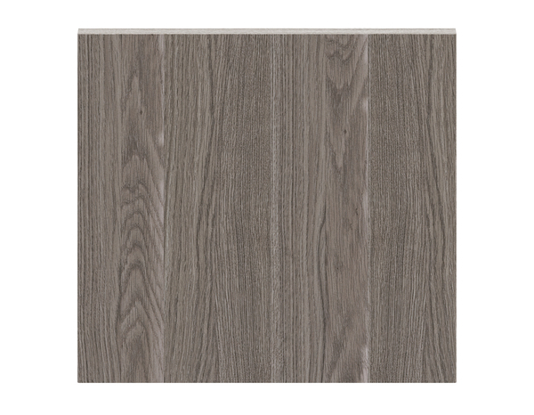 Façade 1 casserolier 40cm "Basilie" chêne gris - L. 39.7 x H. 35.6cm - Cooke and Lewis - Brico Dépôt