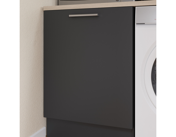 Façade 1 porte 60cm "Dorice" anthracite mat - l. 59.7 x h. 71.5cm - Cooke and Lewis - Brico Dépôt