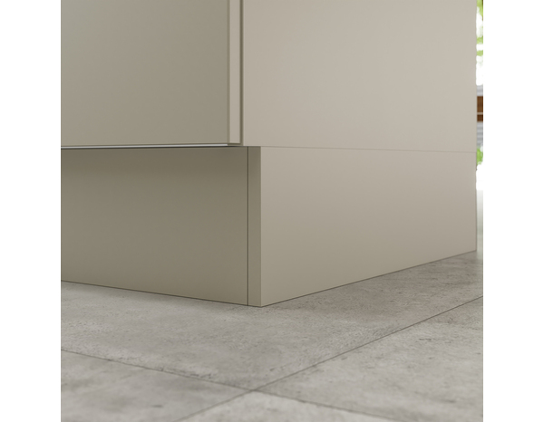 Chant "Dorice" beige mat - l. 1m x h. 1.9cm - Cooke and Lewis - Brico Dépôt