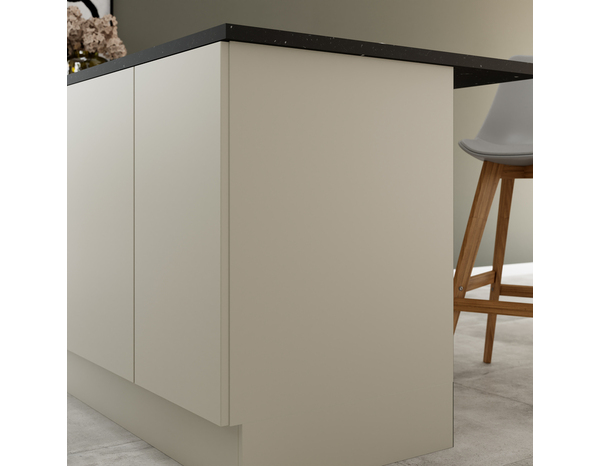 Finition caisson bas droit "Dorice" beige mat - l. 57 x h. 72cm - Cooke and Lewis - Brico Dépôt