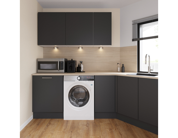 Façade 1 porte 15cm "Dorice" anthracite mat - l. 14.7 x h. 71.5cm - Cooke and Lewis - Brico Dépôt