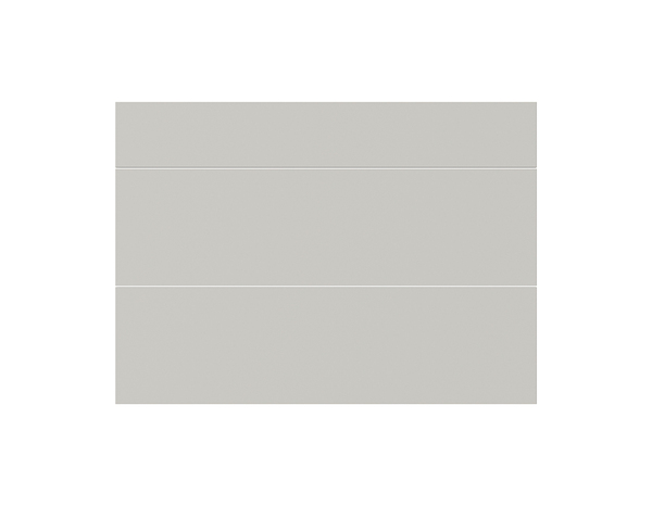 Façade 1 tiroir + 2 casseroliers 100cm "Dorice" beige mat - l. 99.7 x h. 71.5cm - Cooke and Lewis - Brico Dépôt