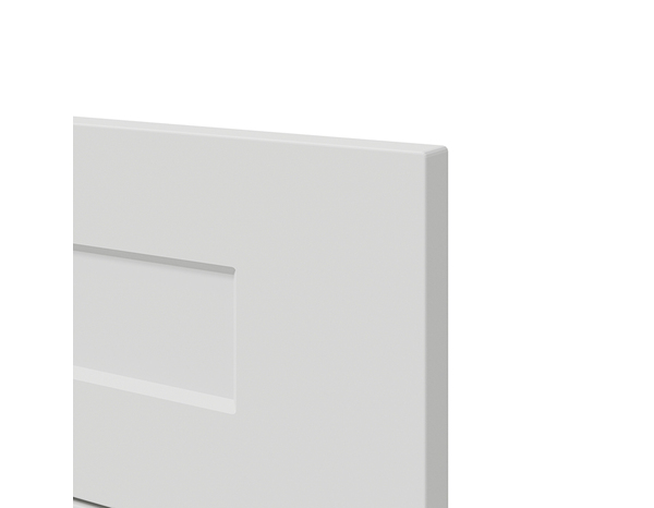 Façade 1 tiroir + 2 casseroliers 100cm "Florie" blanc mat - L. 99.7 x H. 71.5cm - Cooke and Lewis - Brico Dépôt