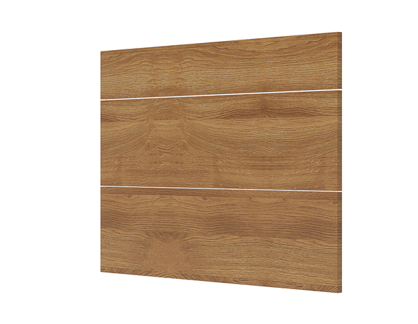 Façade 1 tiroir + 2 casseroliers 100cm "Basilie" chêne fumé - L. 99.7 x H. 71.5cm - Cooke and Lewis - Brico Dépôt