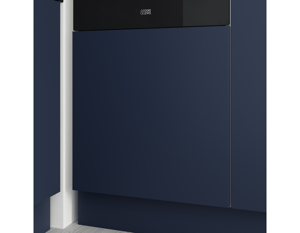 Façade colonne 60cm "Dorice" bleu mat l. 59.7 x h. 68.7cm - Cooke and Lewis - Brico Dépôt