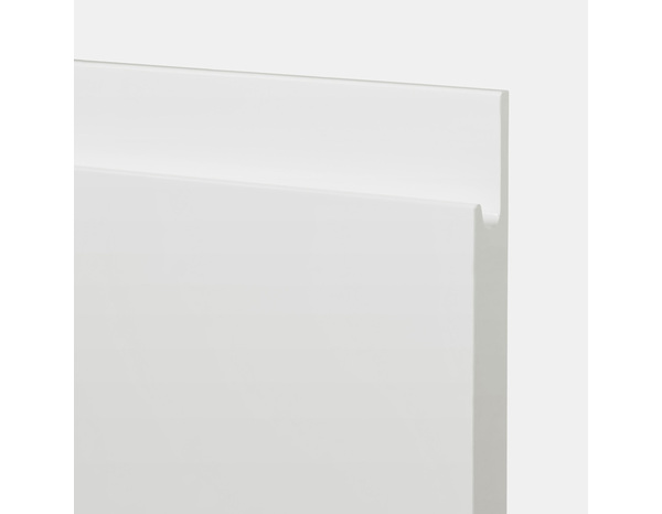 Façade 1 casserolier 40cm "Glorian" blanc brillant - L. 39.7 x H. 35.6cm - Cooke and Lewis - Brico Dépôt