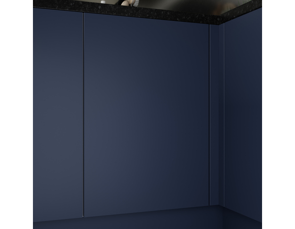 Façade 1 porte 50cm "Dorice" bleu mat - l. 49.7 x h. 71.5cm - Cooke and Lewis - Brico Dépôt