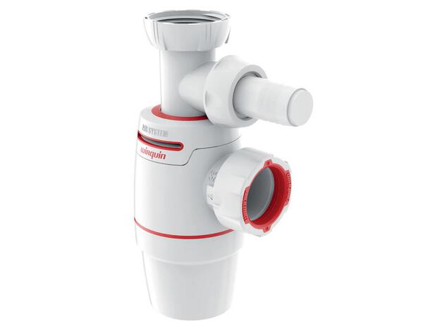 Siphon "NEO AIR" avec prise mâle D32 pour lavabo - Diam. 32 mm - Wirquin - Brico Dépôt