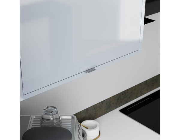 2 boutons de cuisine prise en main 5cm nickel brossé - Cooke and Lewis - Brico Dépôt