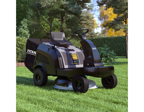 Tondeuse thermique autoportée 61 cm - 224 cm³ - Titan - Brico Dépôt