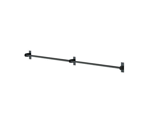 Barre de crédence noir mat - L. 120cm - Cooke and Lewis - Brico Dépôt