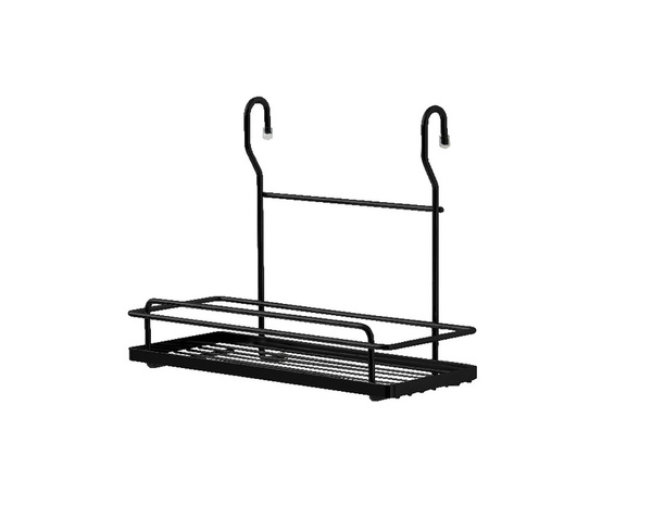 Tablette à suspendre 1 niveau noir mat - Cooke and Lewis - Brico Dépôt