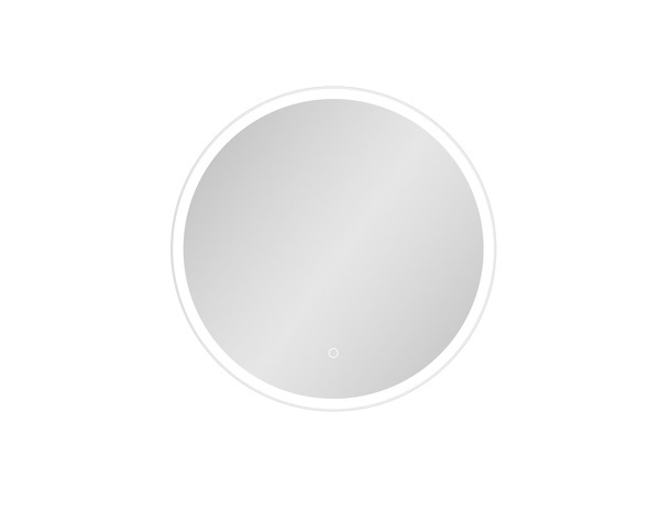 Miroir LED rond blanc "Chicago" Ø60cm - Brico Dépôt
