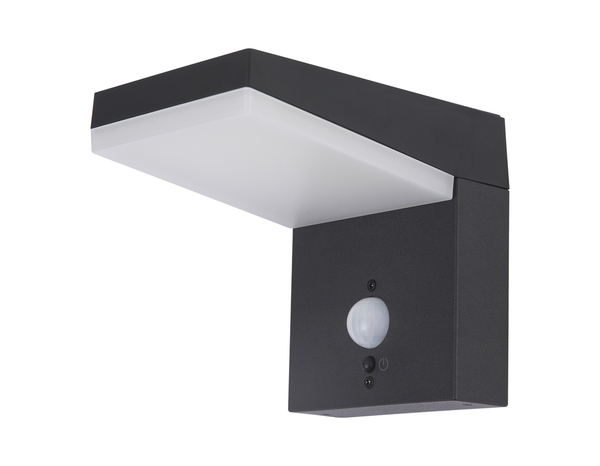 Applique solaire detection IP44 5000K H. 18 cm - Brico Dépôt