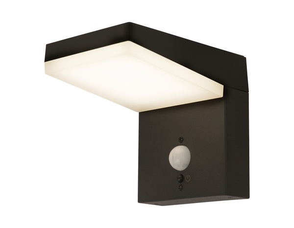 Applique solaire detection IP44 5000K H. 18 cm - Brico Dépôt