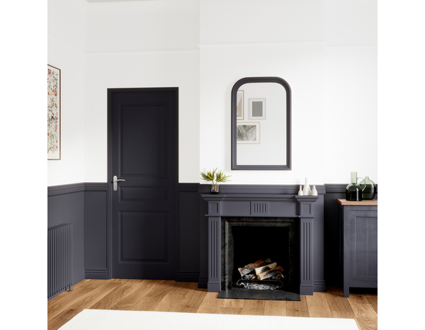 Peinture multi-supports Satin 0,75 L Gris charbon - Evalux - Brico Dépôt