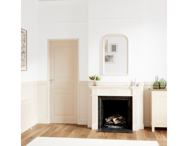 Peinture multi-supports Satin 0,75 L Beige Calcaire - Evalux - Brico Dépôt