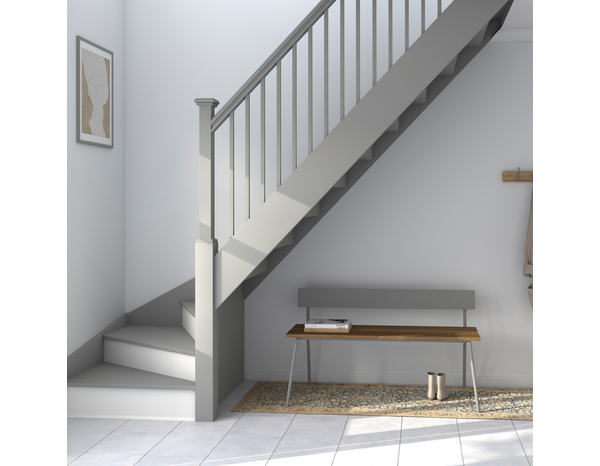 Peinture multi-supports Brillant 2 L Gris Acier - Evalux - Brico Dépôt