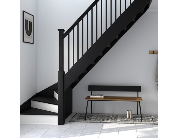 Peinture multi-supports Brillant 2 L Noir - Evalux - Brico Dépôt