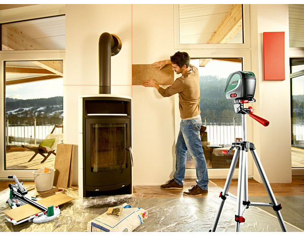 Laser ligne "UniversalLevel 2" + trépied aluminium 1,1m - Bosch - Brico Dépôt