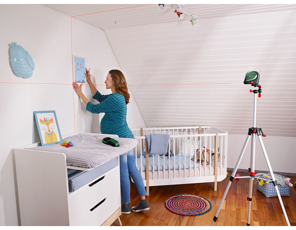 Laser ligne "UniversalLevel 2" + trépied aluminium 1,1m - Bosch - Brico Dépôt
