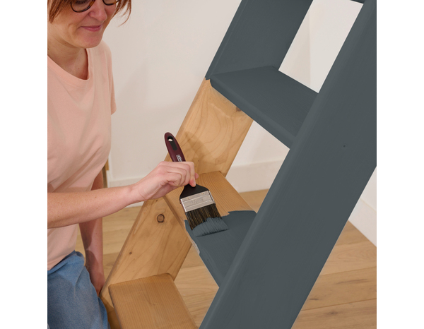 Peinture sol et escalier Mat 2 L Gris Anthracite - Evalux - Brico Dépôt