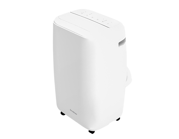 Climatiseur mobile réversible "Kuban" blanc, 12000 BTU - H. 71,5 x l. 44 x P. 33,5 cm - Brico Dépôt