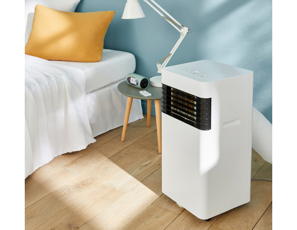 Climatiseur mobile 12 m², 5000 BTU - H. 64 x l. 31 x P.31 cm - Brico Dépôt