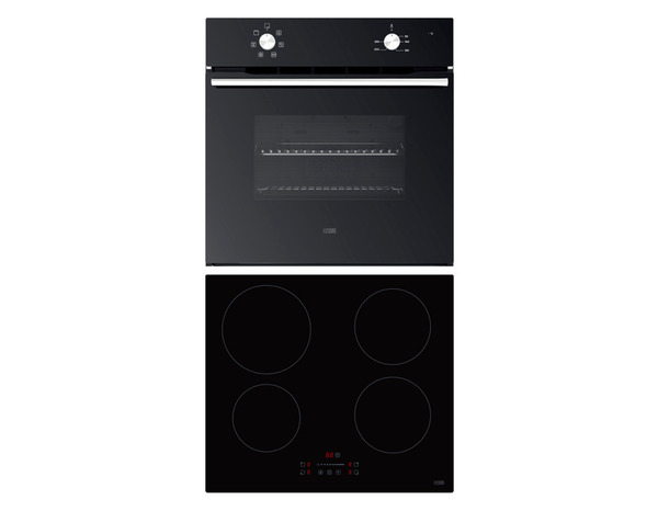 Lot plaque induction 4 zones + four - Cooke and Lewis - Brico Dépôt