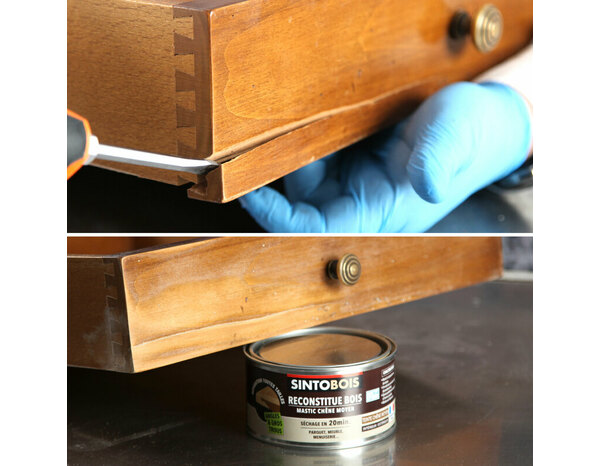 Reconstitue bois mastic chêne 198g - Brico Dépôt