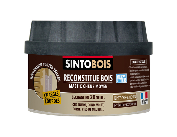 Reconstitue bois mastic chêne 198g - Brico Dépôt