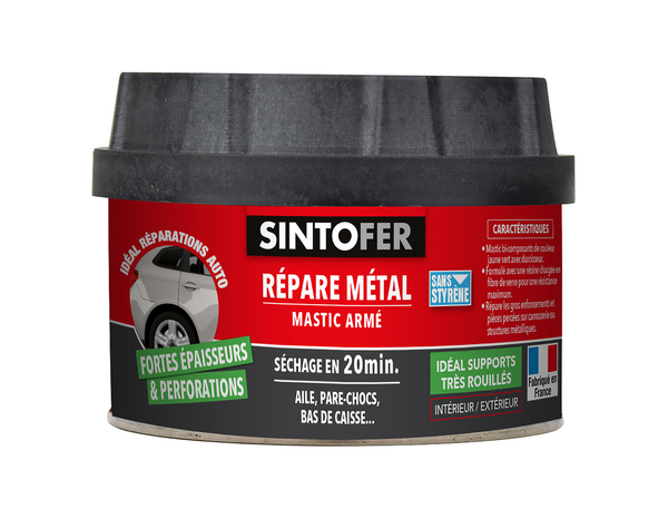 Mastic polyester armé boîte de 170 ml - Brico Dépôt